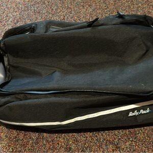 Black Motorcycle luggage rack Bag